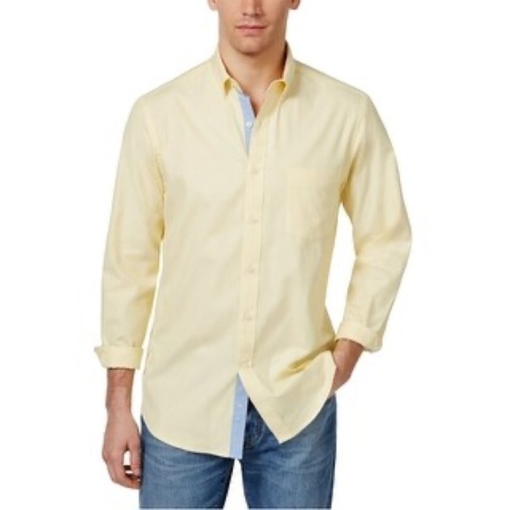 Men’s Club Room Slim Fit Button Up